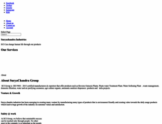 suryachandraindustries.com screenshot