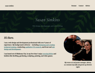susan-simkins.com screenshot