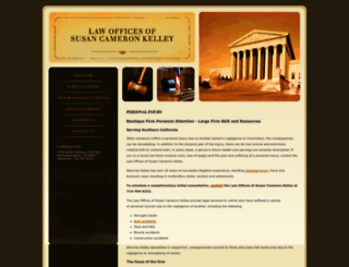 susankelleylaw.com screenshot