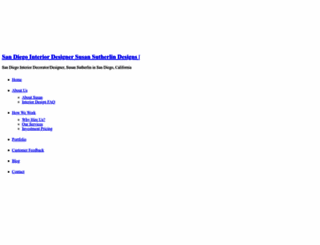 susansutherlindesigns.com screenshot