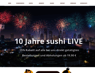 sushi-live.de screenshot