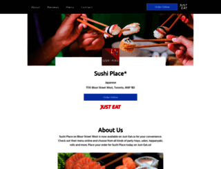 sushi-place.ca screenshot