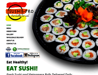 sushi-pro.com screenshot