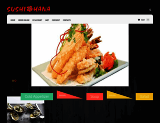 sushihana.online screenshot