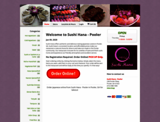 sushihanaga.com screenshot