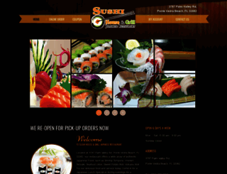 sushihousepvb.com screenshot