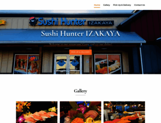 sushihunternewberg.com screenshot
