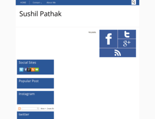 sushilpathak.com.np screenshot