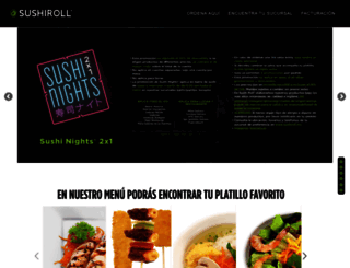 sushiroll.com.mx screenshot
