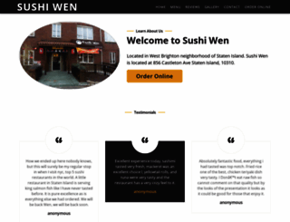 sushiwenny.com screenshot