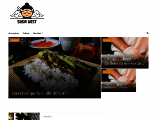sushiwest.fr screenshot