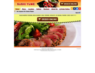 sushiyume.com screenshot