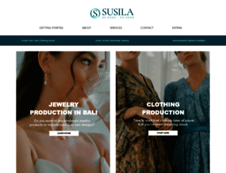 susila-jewelry.com screenshot