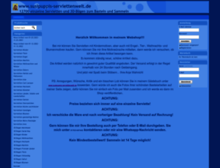 susipuppis-serviettenwelt.eshop.t-online.de screenshot