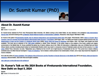 susmitkumar.net screenshot