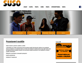 suso.cz screenshot