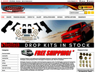 suspensionsuperstore.com screenshot