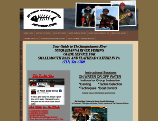 susquehannariverfishing.com screenshot