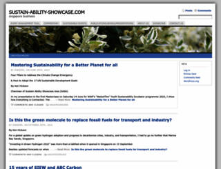 sustain-ability-showcase.com screenshot