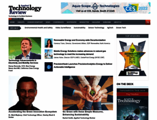 sustainability-tech.appliedtechnologyreview.com screenshot