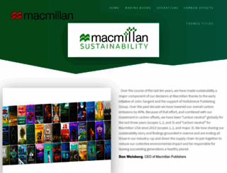 sustainability.macmillan.com screenshot