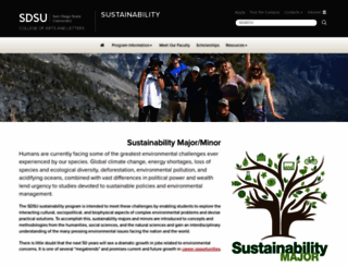 sustainability.sdsu.edu screenshot