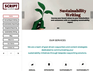 sustainabilityreporting.co screenshot