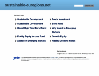sustainable-euregions.net screenshot