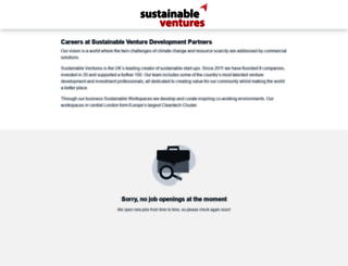 sustainable-venture-development-partners.workable.com screenshot