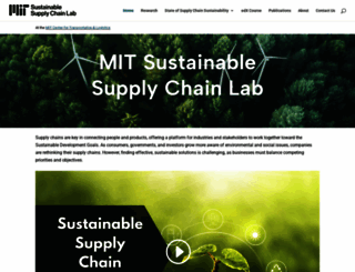 sustainable.mit.edu screenshot