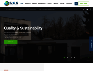 sustainablecs.com.au screenshot