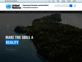 sustainabledevelopment.un.org screenshot