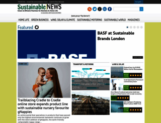 sustainablenews.uk screenshot