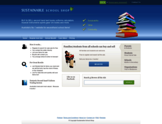 sustainableschoolshop.com.au screenshot