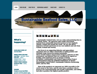 sustainableseafoodsales.com screenshot