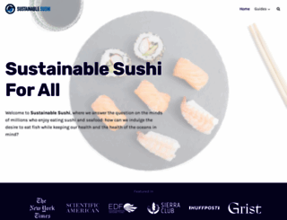 sustainablesushi.net screenshot