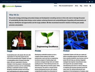 sustainablesystems.com screenshot