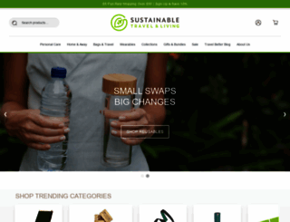 sustainabletravelandliving.com screenshot