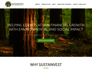 sustainvestmanagement.com screenshot