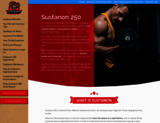 sustanon-testosterone.com screenshot