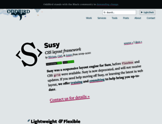 susy.oddbird.net screenshot