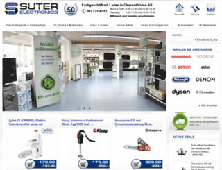 suter-electronics.ch screenshot