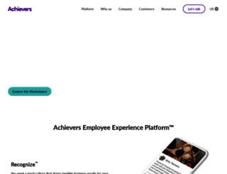 sutherlandglobal.achievers.com screenshot
