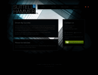 suttellandhammer.com screenshot