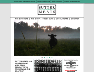 suttermeats.com screenshot