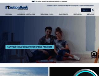suttonbank.com screenshot