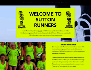 suttonrunners.org screenshot