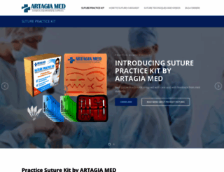 suturepracticekit.com screenshot