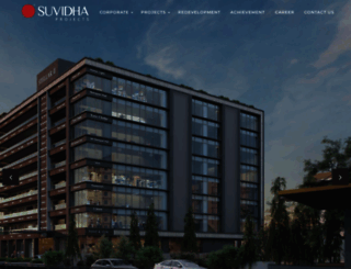 suvidhaprojects.com screenshot