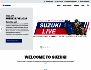 suzuki-gb.co.uk screenshot